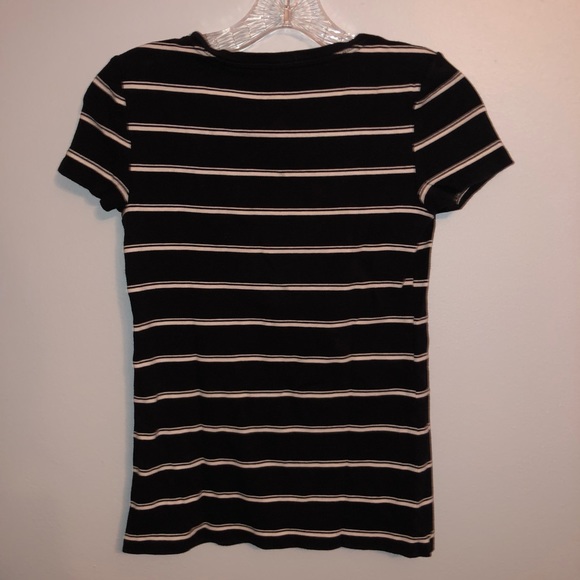 black & white stripped t shirt - Picture 2 of 3
